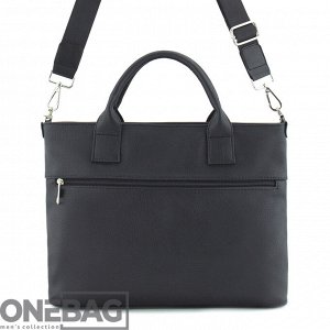 Сумка мужская ONEBAG  на коротких ручках и регулируемом плечевом ремне(min:975, max:1575)