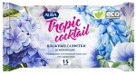 Влажные салфетки Aura Tropic Cocktail освежающие, 15 шт.