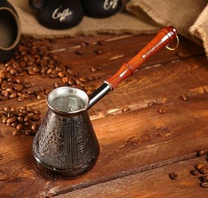 Турка для кофе медная «Виноград», 0,3 л 1440719