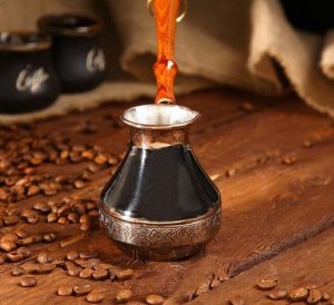 Турка для кофе медная"Эгоистка", 0,2 л, МИКС 1069153