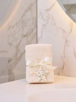 Подарочное полотенце Arya 30X30 4 Пр. Poly Экрю.