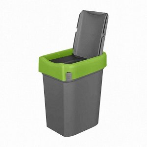 Бытпласт КОНТЕЙНЕР ДЛЯ МУСОРА  &quot;SMART BIN&quot; 10Л (Зеленый)