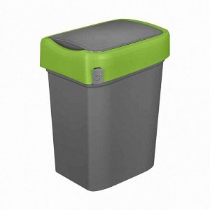 Бытпласт КОНТЕЙНЕР ДЛЯ МУСОРА  &quot;SMART BIN&quot; 10Л (Зеленый)