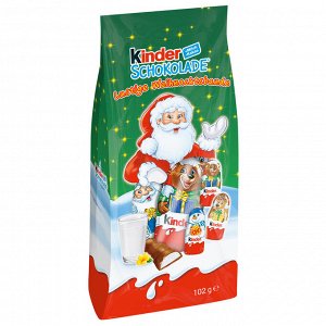 Kinder Chocolate Funny Christmas 102гр