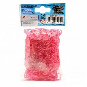 Резиночки для плетения браслетов RAINBOW LOOM Пылкий розовый Перламутр