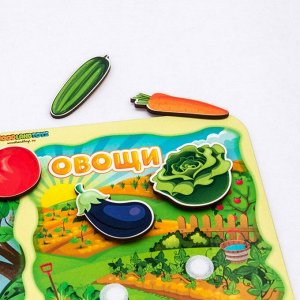 Обучающий набор WOODLANDTOYS 117203 Фрукты-овощи