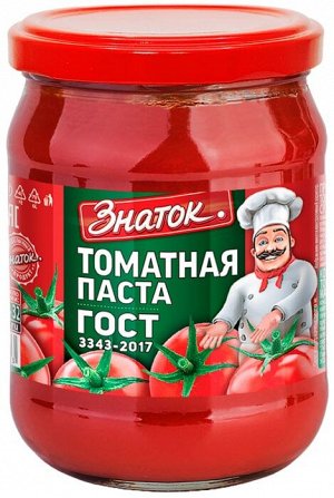 Томатная паста ЗНАТОК 25% гост 270г ст/б