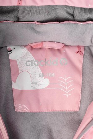 Куртка зимняя для девочки Crockid ВК 38076/н/2 ГР