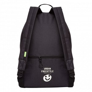 Рюкзак Мужской рюкзак представлен в классическом черном цвете. Эта стильная модель хорошо сочетаются буквально с любой повседневной одеждой. Подходят для прогулок и  путешествий, отдыха и спорта, рабо