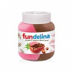 Паста со вкусом лесного ореха и клубники, Fundelina 350 г