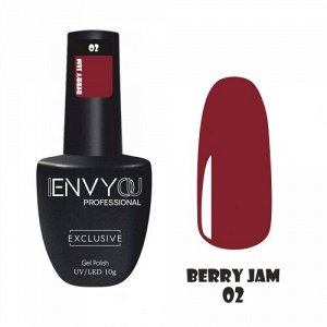 Гель-лак Berry Jam 02 Envy, 10 мл.