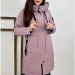 Куртка зимняя розовая