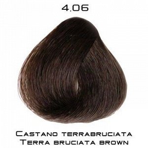 4-06 Крем - краска для волос Selective COLOREVO каштановый Выжженная земля, 100мл