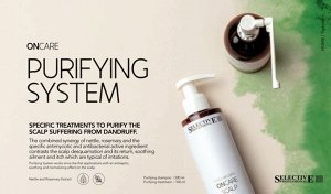 Шампунь Selective ON CARE SCALP Purifying Shampoo очищающий от перхоти, 950мл