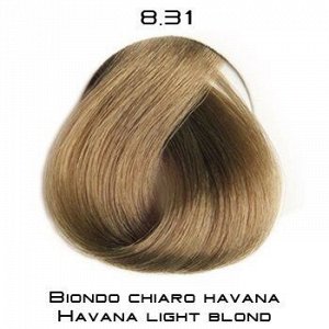 8-31 Крем - краска для волос Selective COLOREVO светлый блондин Гавана, 100мл