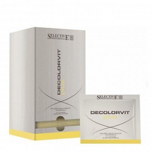 Порошок Selective DECOLORVIT PLUS 30гр универсальное обесцвечивающее средство для волос