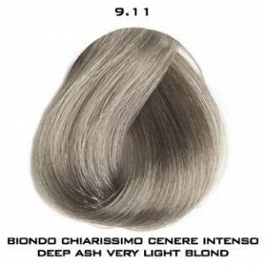 9-11 Крем - краска для волос Selective COLOREVO очень светлый блондин пепельный интенсивный, 100мл