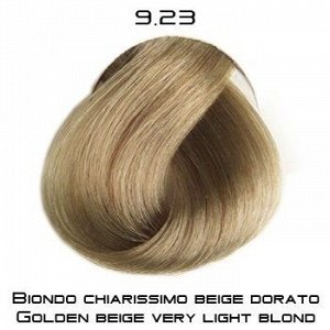 9-23 Крем - краска для волос Selective COLOREVO очень светлый блондин бежево-золотистый, 100мл