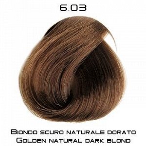 6-03 Крем - краска для волос Selective COLOREVO темный блондин натурально-золотистый, 100мл