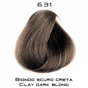 6-31 Крем - краска для волос Selective COLOREVO темный блондин Глина, 100мл