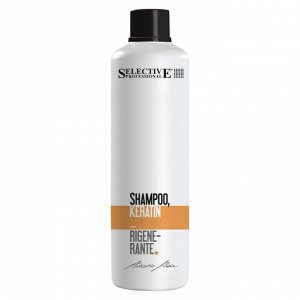 Шампунь 1000мл Selective ARTISTIC FLAIR KERATIN SHAMPOO Кератиновый для сухих и поврежденных волос