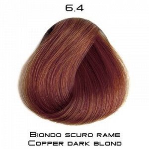 6-4 Крем - краска для волос Selective COLOREVO темный блондин медный, 100мл