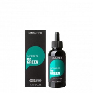 Ультраконцентрированный чистый пигмент Selective Professional thePIGMENTS GREEN, 80мл