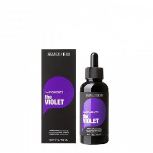 Ультраконцентрированный чистый пигмент Selective Professional thePIGMENTS VIOLET, 80мл