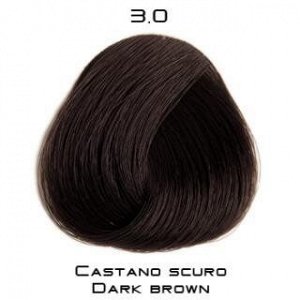 3-0 Крем - краска для волос Selective COLOREVO темно-каштановый, 100мл