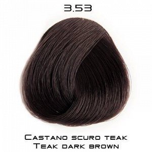 3-53 Крем - краска для волос Selective COLOREVO темно-каштановый Тик, 100мл