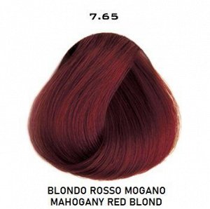 7-65 Крем - краска для волос Selective COLOREVO блондин красно-махагоновый, 100мл
