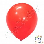 Шар воздушный латекс Красный, пастель, 100 шт. (12&#039;&#039;/30 см)