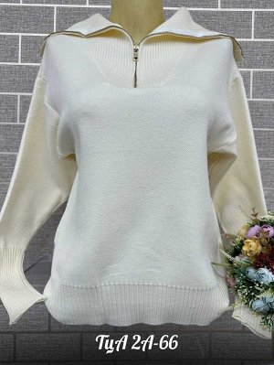 Кофта женская Ткань 60% cotton, 20% elasfawe, 10% cashmere, 10% angora Размер единые 42-50 Китай