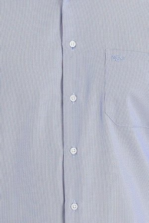 Рубашка среднего кроя с длинным рукавом и узором средней длины