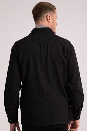 tudors Пальто-рубашка с прямым карманом в повседневном стиле Relax Fit