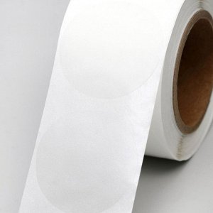 Наклейка прозрачная 3,8 х 3,8 см, 300 шт