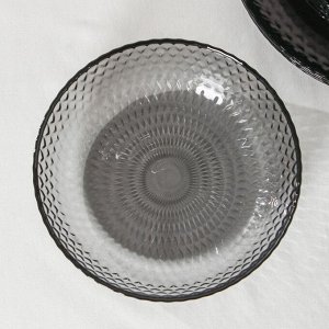 Набор столовый «Идиллия», 18 предметов, цвет серый