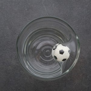Бокал "Непробиваемый", с футбольным  мячом, для пива , 500 мл