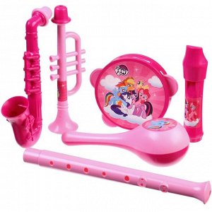 Музыкальные инструменты My little pony, в наборе 5 предметов