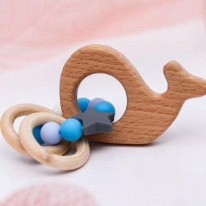Игрушка-держатель для соски-пустышки и прорезыватель
