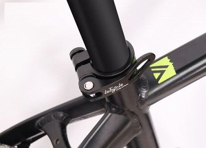 Хомут для подседельного штыря LeBycle R01. Красный (31.8 мм)