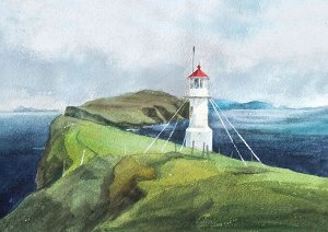 Открытка Faroe island