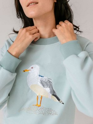 Свитшот женский  Mint Seagull