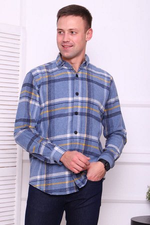 Мужская рубашка с воротником 61052