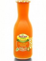 Нектар &quot;Веселая грядка&quot; Морковный с мякотью, 1,0л.