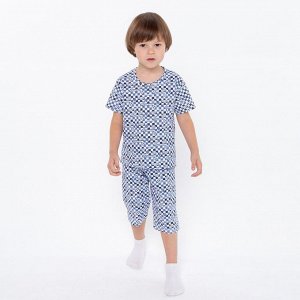 Пижама для мальчика, цвет микс, рост 104- (30)