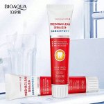 BIOAQUA Pure white Отбеливающая зубная паста с экстрактом клюквы, 120 г