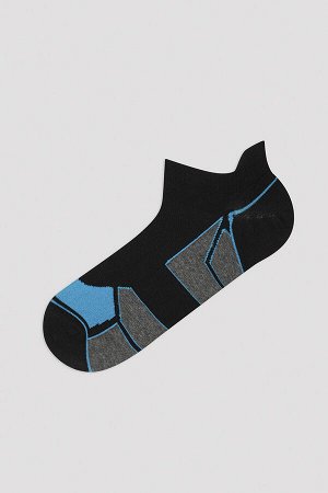 Черный E. Разноцветные носки из двух частей