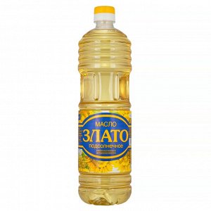 Масло подсолнечное рафинированное Злато