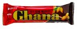 LOTTE &quot;GHANA CHOCO BAR (PEANUT)&quot; шоколадный батончик, ГХАНА, с орехом, 50 гр.12шт.*8бл